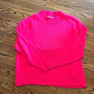 Pam & Gela Bright Pink Sweater Size L